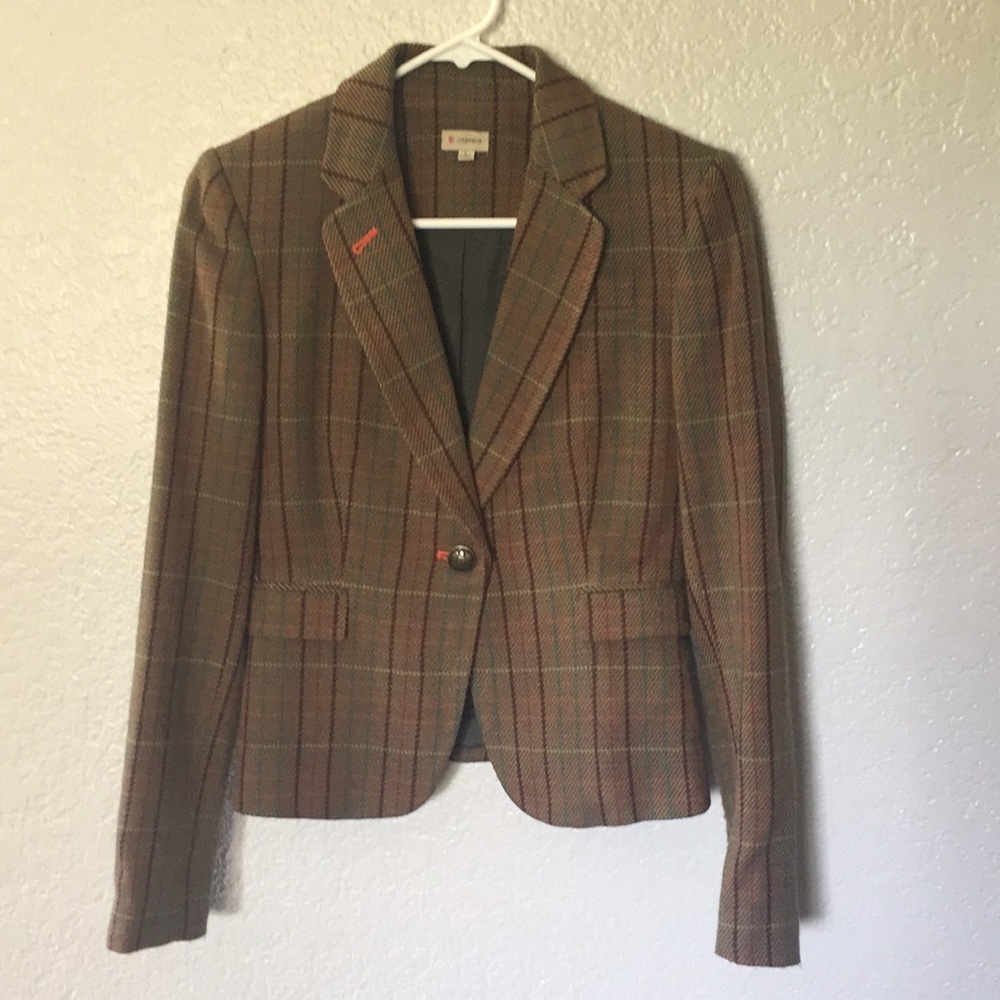 Tweed 70s inspired blazer